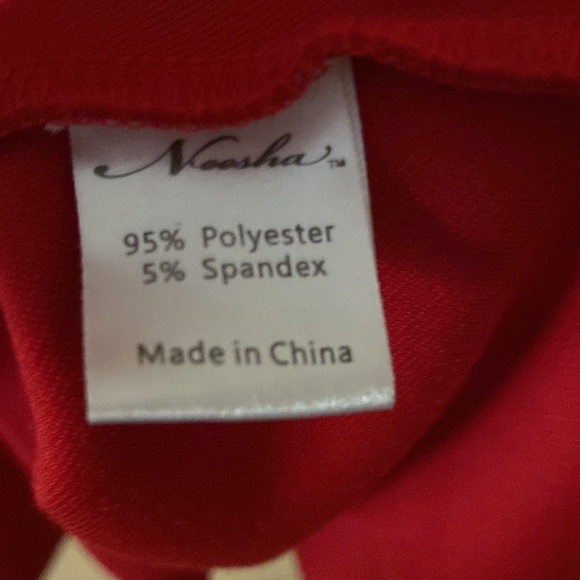 Neesha sleeveless red fit and flare dress with back zip ❤️ - Picture 5 of 6